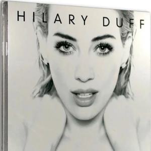 힐러리 더프 CD |   하트비트 모멘트 앨범 |    맞춤 제작된 자동차용 팝 음악 CD (가사집 포함)