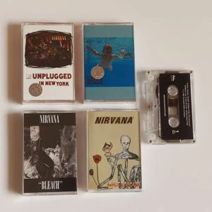 니르바나 레트로 컬러 테이프 카세트 |   클래식 웨스턴 록 앨범 |   선택 가능한 미개봉 카세트 |   빈티지 록 음악 오디오 테이프