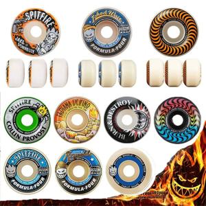 정품 스케이트보드 휠 52 53 54 56 58mm 101D 99D SPITFIRE 좋은 품질의 스케이트 휠 스케이팅 용품 판매