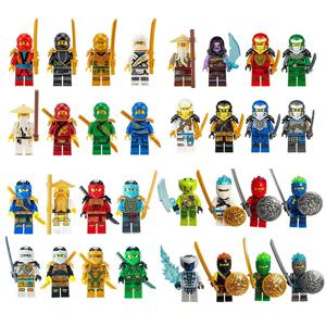 빌딩 블록, 휴머노이드 인형, 장난감, 미니 피규어, 휴머노이드 인형, 어린이 장난감, 생일 선물, 슈퍼히어로 닌자.