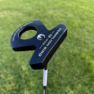 Vermilion Bird CNC 골프 퍼터 - 고성능 아연 합금 퍼터 헤드, 일관된 롤링을 위한 밀링 처리된 페이스, 연습에 이상적