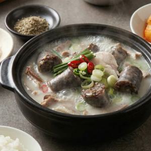 대용량 2~3인분 고기듬뿍 순대국 1kg X 2팩