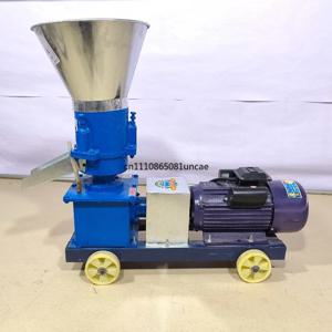 다기능 4KW 펠릿밀 220V/380V 가정용 동물 사료 제립기 시간당 90-150kg 출력