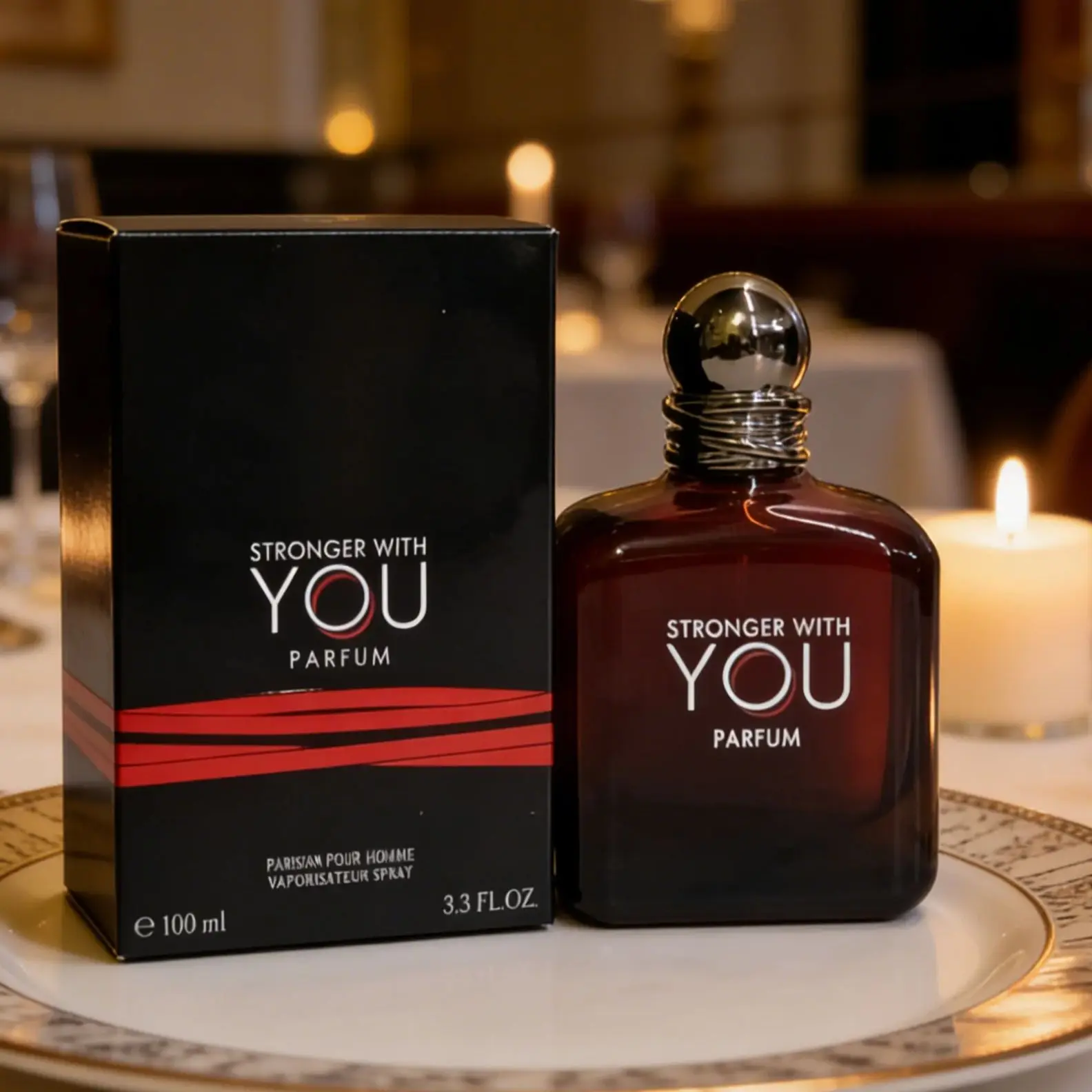 100ML 명품 향수 유명 브랜드 남성용 콜로뉴 오래 지속되는 향기 스트롱거 위드 유 프레퓸 앱솔루트리 인텐스