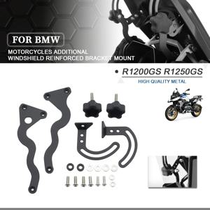 R1200GS 어드벤처 13-23 앞 유리 지지 홀더 앞 유리 BMW R1250GS R 1200GS LC/ADV 2014 - 2022 용 브래킷 키트 강화