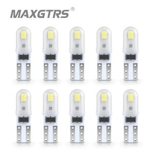 10Pcs T5 Led 전구 W3W W1.2W Led Canbus 자동차 인테리어 조명 대시 보드 온난화 표시기 웨지 자동 악기 램프 12V/24V
