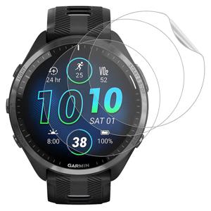 Garmin Forerunner 265 265S 965 970 투명 스크린 보호 필름 용 3Pcs 소프트 하이드로 겔 보호 필름