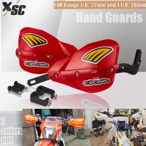 22MM 28MM 오토바이 핸들 보호대 핸드 가드 핸드 가드 핸들 바 보호 KTM 혼다 야마하 스즈키 핏 먼지 자전거