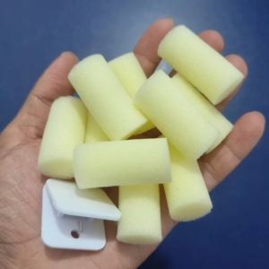 물 기반 탁구 접착제 + 무작위 컬러 클립, 탁구 라켓 DIY 도구용 말라토른 원통형 스폰지 브러시