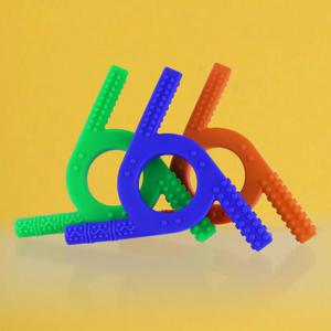 자폐증 어린이를 위한 감각 씹기 장난감, 젖니가 나는 어린이를 위한 유동성 구강 운동 씹기 도구, ADHD, 자폐증, 물린 필요, Teether,