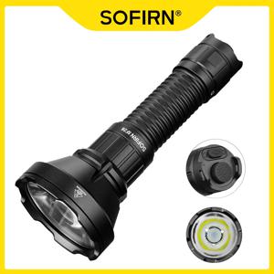 Sofirn Tactical SF26 21700 손전등 2000lm 964m 장거리 USB C 충전식 토치(더블 테일 스위치 IPX-8 포함)