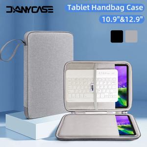 2024 새로운 iPad Air 11/13 Pro 11/13 슬리브 운반 케이스 보호 여행 가방 용 9-13 인치 태블릿 용 태블릿 핸드백 케이스