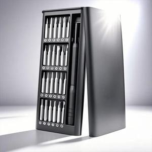 25 in 1 24피스 자석식 정밀 드라이버 세트 미니 포켓 드라이버 세트, 휴대폰/PC/카메라용 소형 수리 세트