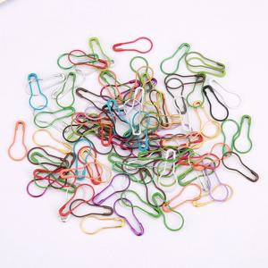 오이 배 모양 금속 안전 핀, DIY 의류 재봉 마커, 뜨개질 도구 바늘 클립, 100 개, 200 개, 300 개