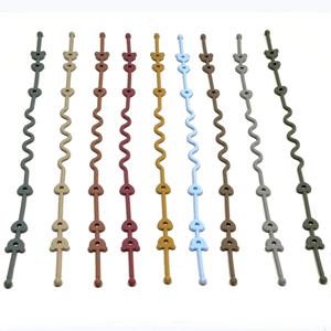 실리콘 젖꼭지 낙하 방지 체인, 아기 장난감 치발기, 낙하 방지 로프, 분실 방지 체인