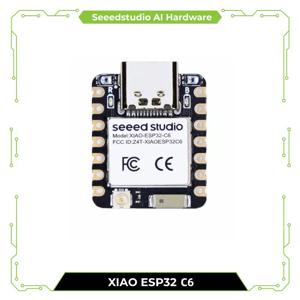 Seeed Studio XIAO ESP32C6-2.4GHz WiFi 6, Bluetooth 5.3, Zigbee 스레드(802.15.4), ESP Rain Maker, AWS IoT, Microsoft Azure