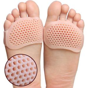 2PCS 실리콘 젤 Insoles 발가락 분리기 Thumb Valgus 정형 발 보호대 Bunion 조절기 Hallux Guard 피트 케어 쿠션