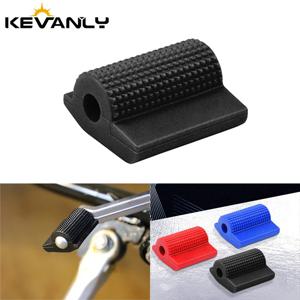 오토바이 기어 레버 페달 고무 보호 커버 신발 킥 스타트 안티 슬립 패드 가와사키 야마하 스즈키 ATV 모토 액세서리