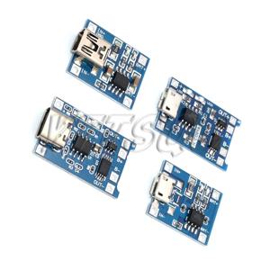 마이크로 USB 5V 1A 18650 TP4056 리튬 배터리 충전기 모듈 충전 보드, 보호 이중 기능 1A 리튬 이온, 5 개