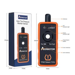 G-M/Ope용 2 in 1 TPMS 타이어 압력 모니터 센서 스캐너 자동차 타이어 압력 모니터 EL-50448