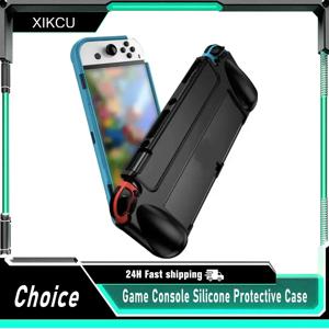 보호 케이스 실리콘 소프트 쉘 게임 스킨 보호 케이스 스위치 OLED 게임 콘솔 액세서리