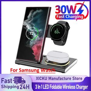 아이폰 12-17 Pro Max, 애플워치 8 7, 삼성워치 5, 에어팟용 다기능 무선 충전 스탠드 고속 충전 스테이션