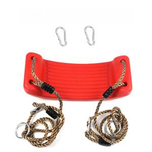 어린이용 곡선형 스윙 시트, 실내외 정원용 스윙 보드(걸이 로프 포함), 어린이 놀이터 스윙 액세서리