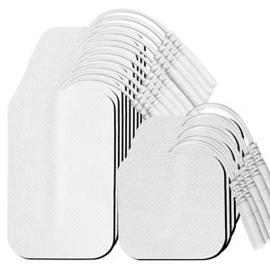 20/30/50/100P TENS 전극 패드 전극용 젤 패치 물리 치료 마사지기 신경 EMS 근육 자극기 전극 스티커