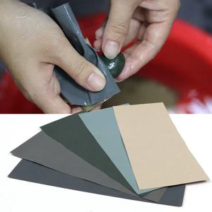5Pcs 샌드페이퍼 2000 2500 3000 5000 7000 혼합 그릿 샌드페이퍼 물/건식 샌딩 페이퍼 연마 도구