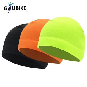 GTUBIKE 폴라 플리스 모자 겨울 따뜻한 야외 스포츠 스키 사이클링 모자 모자 방풍 소프트 비니 모자 여성 스키 자전거 모자 모자