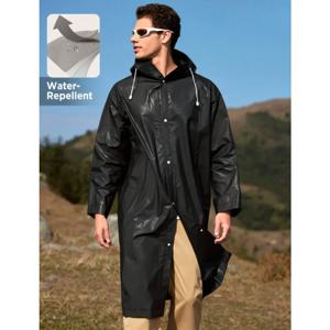 비옷 방수 EVA 성인 두꺼운 후드 비옷 여성 남성 캠핑 야외 비옷 비옷 커버