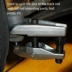 볼 조인트 분리기 조정 가능한 볼 헤드 추출기 19mm 자동차 볼 조인트 풀러 자동차 조향 시스템 도구 자동차 수리 도구