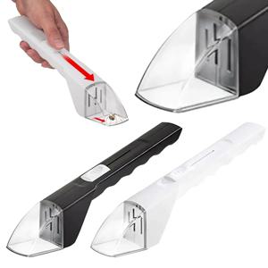 휴대용 투명 곤충 포수 푸시 유형 곤충 관찰자 실내 및 실외 어린이 장난감을위한 비접촉식 버그 포수