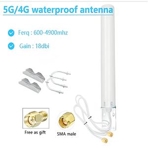 무선 네트워크 라우터 안테나, 향상된 신호 라우터 5G, 4G, LTE, 3G, 방수, 18dBi 이중 오버헤드 케이블, 모든 도메인, WiFi