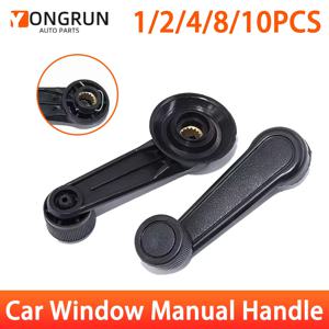 YONGRUN 1/2/4/8/10PCS 자동차 창문 핸들 윈도우 로커 암 핸들 윈도우 리프터 핸드 크랭크 대부분의 자동차 창문과 호환 가능