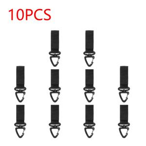 1-10PCS 나일론 교수형 버클 스트랩 군사 Carabiners 전술 버클 벨트 클립 키 ​​체인 캠핑 교수형 후크 캠핑 도구