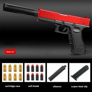 위소프트 6세 이상 어린이용 야외 전투 페인트볼 장난감 총, 폼 발사 장난감 총, 남아 여아용 장난감 총