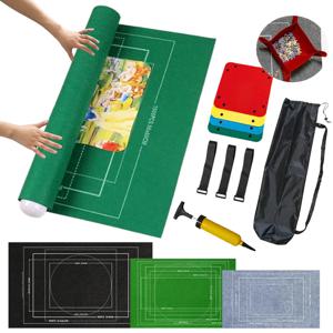 퍼즐 보관 담요 어린이 퍼즐 장난감 가방이 포함된 여러 사양 휴대용 부모-자식 조기 교육 선물 TMZ