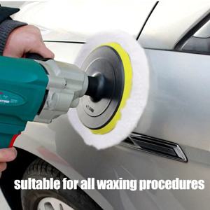 3/4/5/6/7인치 광택 패드 세트, 자동차 도장 관리용 스펀지 광택 디스크