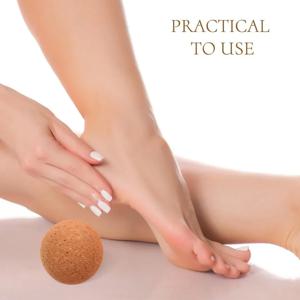 근육 긴장 완화를 위한 코르크 마사지 볼, 등 및 어깨를 위한 트리거 포인트 테라피 도구, 지속 가능한 근막 이완