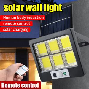 LED 태양광 분리형 벽등 방수 모션센서 3가지 모드 정원 보안 벽등