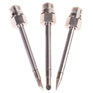 3pcs 인터페이스 납땜 인두 헤드 미니 휴대용 납땜 인두 팁 15W 납땜 인두 팁 재작업 액세서리 도구 부품