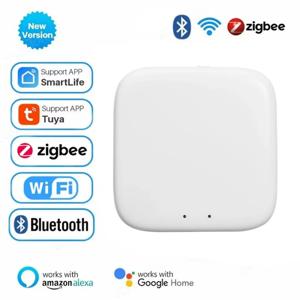 Zigbee 게이트웨이 허브 Tuya 스마트 홈 WIFI Bluetooth 무선 다중 모드 게이트웨이 스마트 라이프 APP Alexa Google과 함께 작동