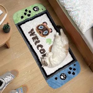 카펫, 바닥 매트, 침실 모조 캐시미어, 침대 옆 담요, 침대 옆 매트, 발코니, 레저 공간, 기숙사, 먼지 방지