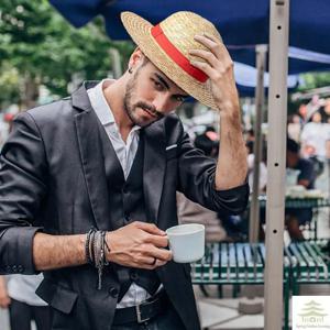 밀짚모자 애니메이션 코스프레 소품 루피 모자 역할극 여름 밀짚모자 무대 공연 액세서리 성인 남녀 공용 햇빛 가리개 모자