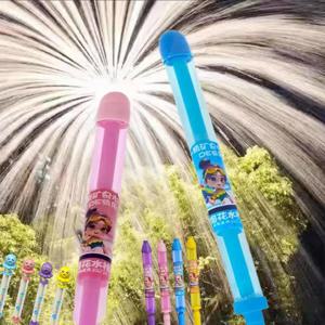 불꽃 놀이 분위기 사진을위한 스프레이 물총을 튀는 휴대용 물 Squirter 풀 아웃 야외 물 사수 게임 장난감