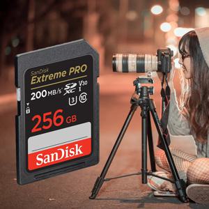 SanDisk 울트라/익스트림/익스트림 프로 SD 카드 256GB 128GB 64GB SDXC 32GB SDHC 메모리 카드 C10 U1 U3 카메라용 4K UHD