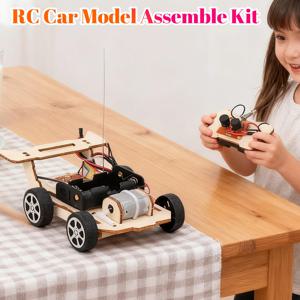 DIY RC 자동차 모델 조립 키트 미니 교육용 학습 STEM 프로젝트 과학 교육 보조 실험 장난감 어린이 선물