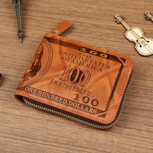 가죽 남성 지갑 2024 달러 가격 지갑 캐주얼 클러치 머니 지갑 가방 신용 카드 소지자 패션 New Billetera Hombre