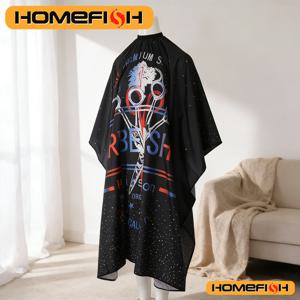 레트로 살롱 미용 케이프 전문 이발사 케이프 (헤어 커팅용)